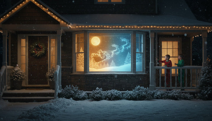Im Dezember fliegt jeden Abend der Weihnachtsmann vorbei