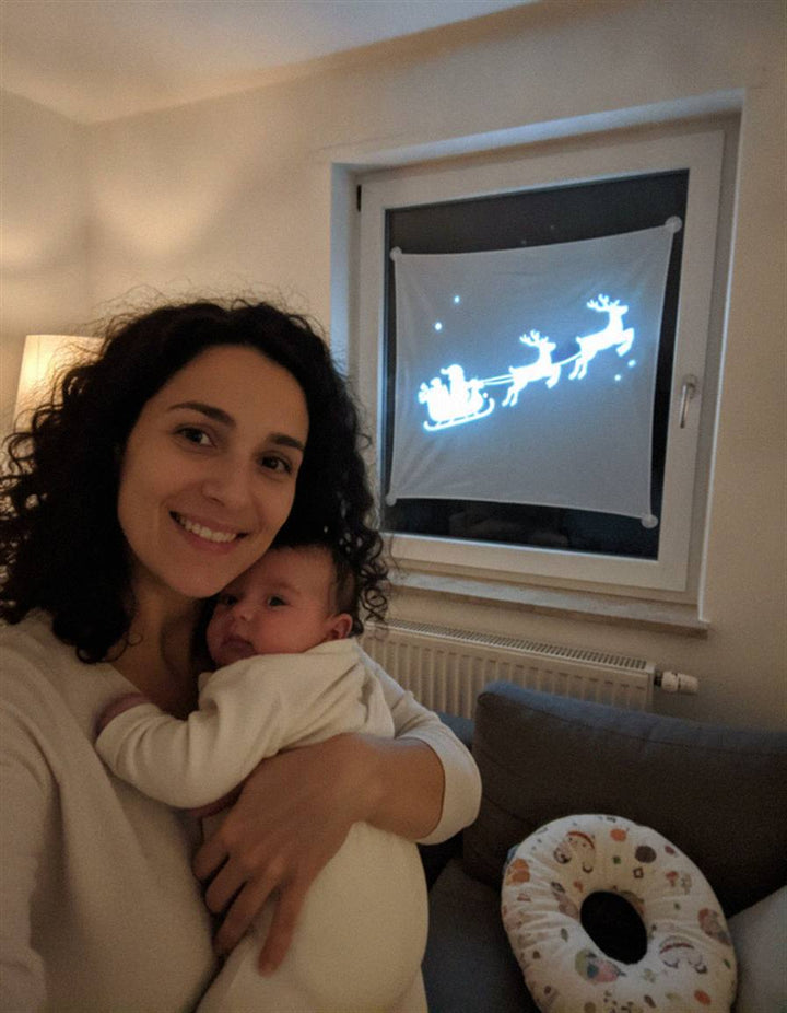 Weihnachtsmann fürs Baby